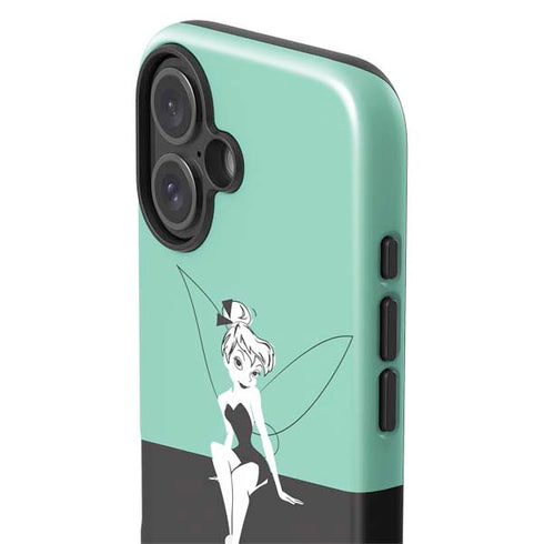 Disney Tinker Bell Color Block iPhone 16 Plus Impact Case